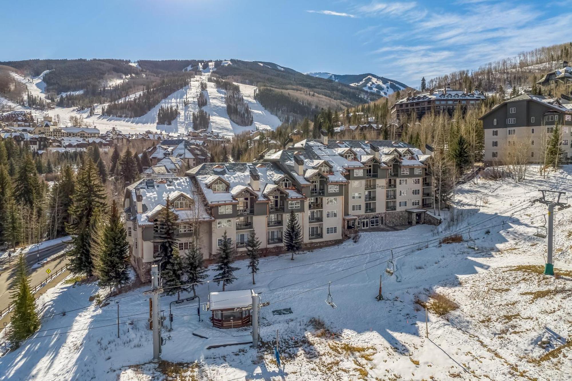 Great Views, Ski-In Ski-Out Condo 비버 크릭 외부 사진